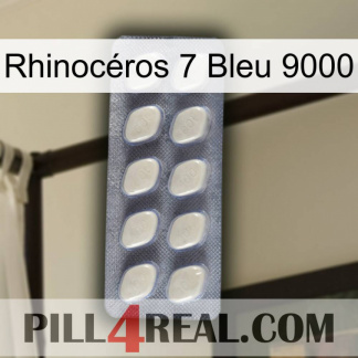 Rhinocéros 7 Bleu 9000 08